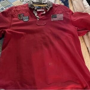 Polo by Ralph Lauren Red Men's Polo Shirt